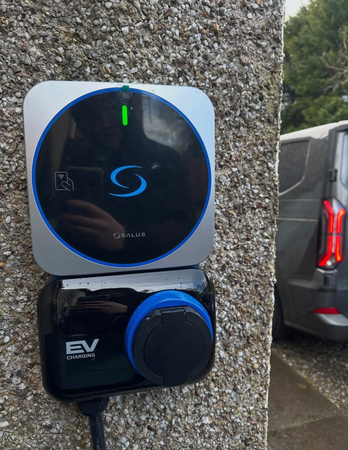 EV charger fitted