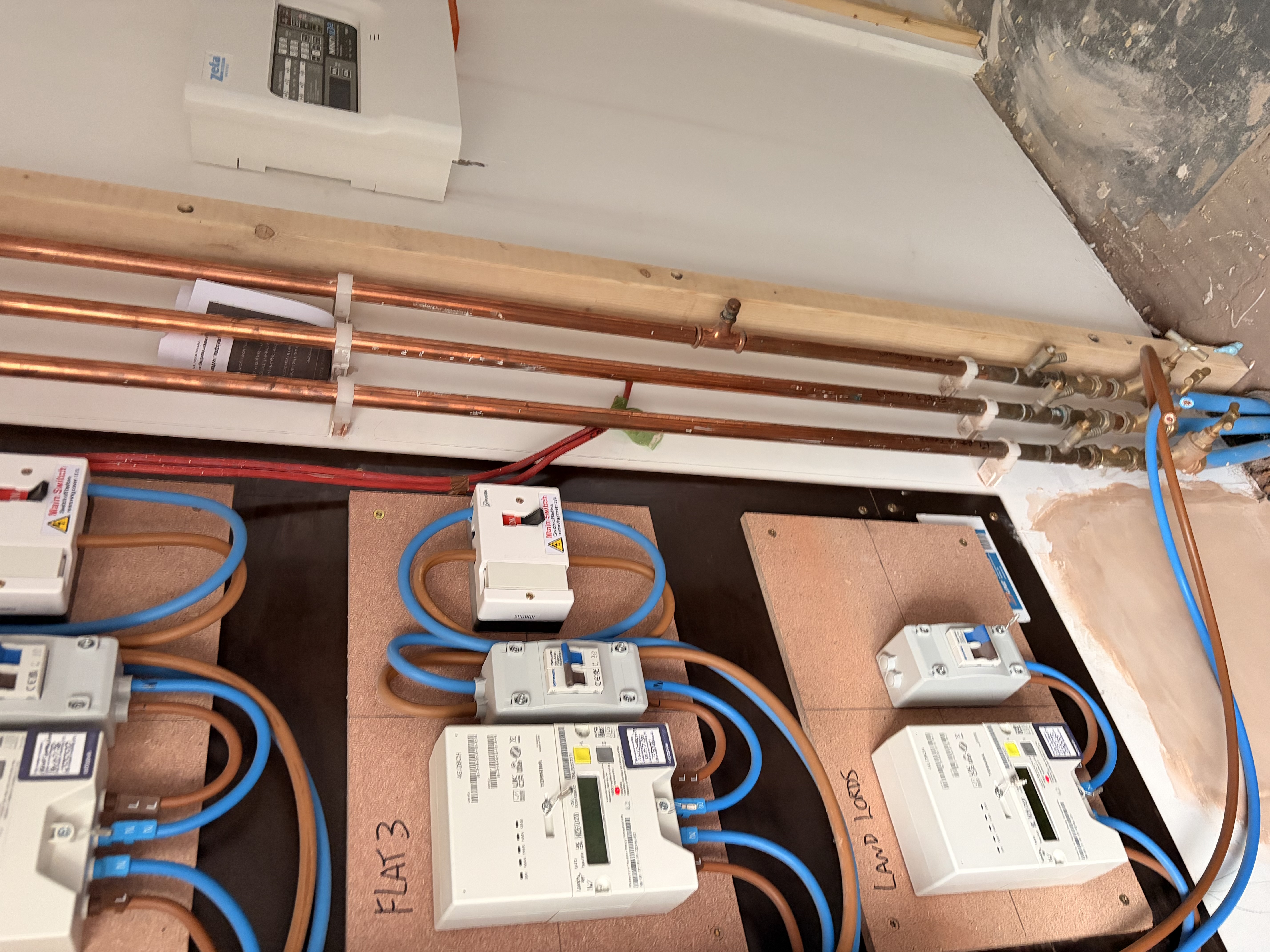 Flats rewire