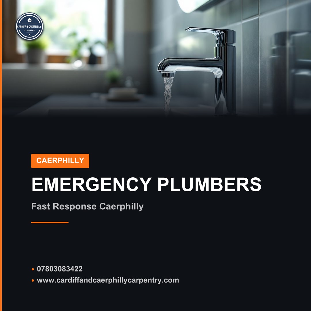 Caerphilly: A sudden gush of water, the alarming sound of dripping, or a toilet that just won't flush – plumbing emergencies strike without warning, often at the least convenient times. When a pipe bu